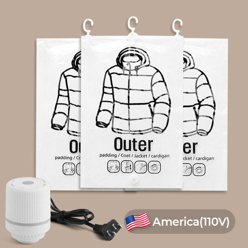 🔥Last Day Promotion 50% OFF -✨ Hanging Vacuum Storage Bags