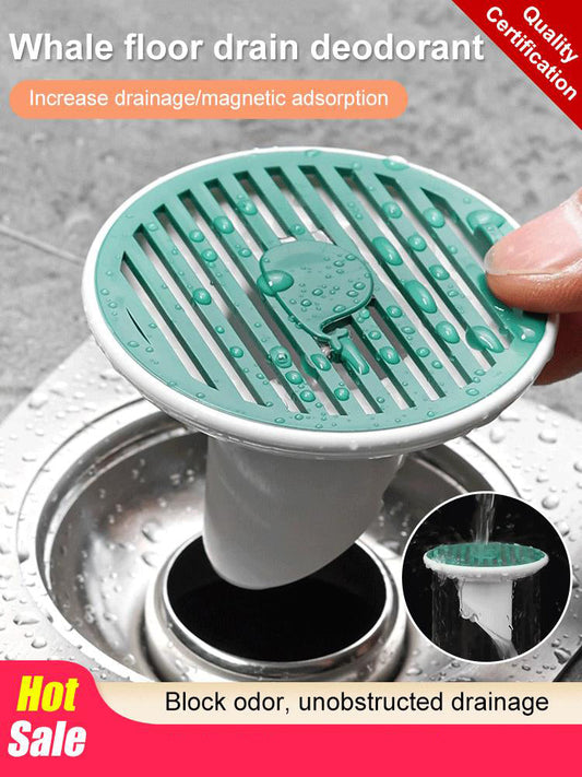 🔥2026 hot sale🔥.Kitchen Essentials.[Drainage Artifact] Deodorant Magnetic Floor Drain.