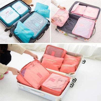 🥳50% OFF🔥6-piece Portable Luggage Packing Cubes