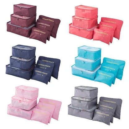🥳50% OFF🔥6-piece Portable Luggage Packing Cubes