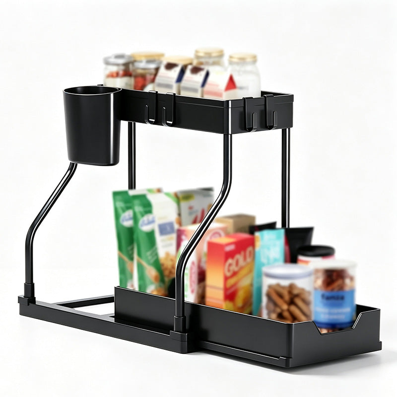 2-Tier Pull-Out Under Sink Organizer