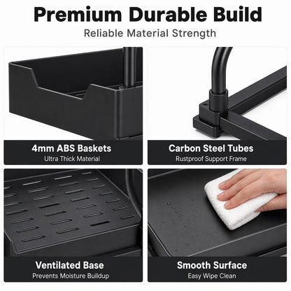 2-Tier Pull-Out Under Sink Organizer