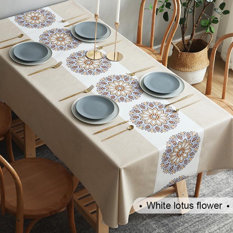 Perfect Gift🎁High Quality Waterproof And Oil-Proof Tablecloth