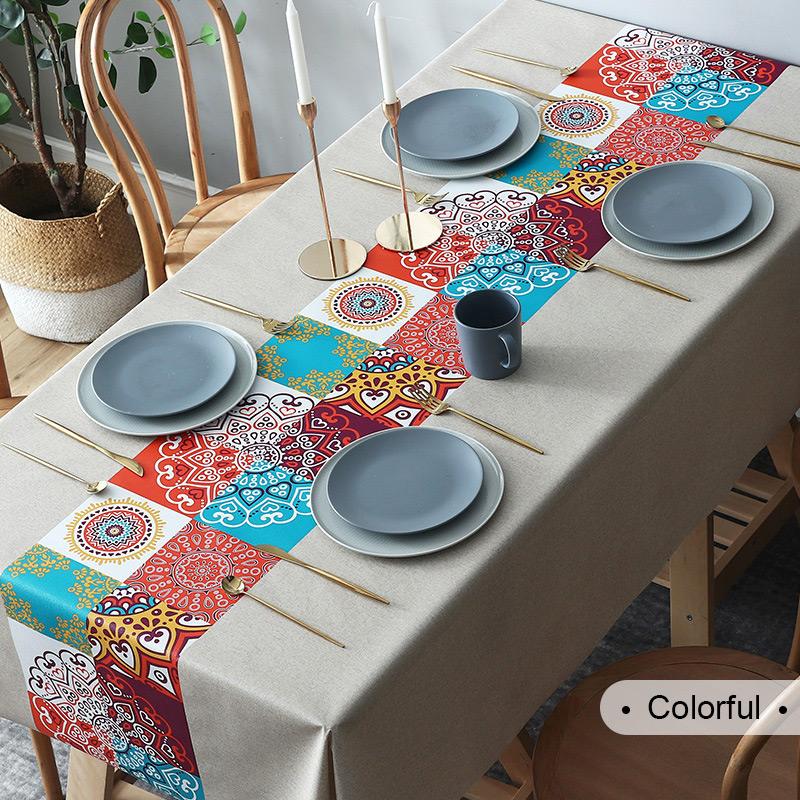 Perfect Gift🎁High Quality Waterproof And Oil-Proof Tablecloth