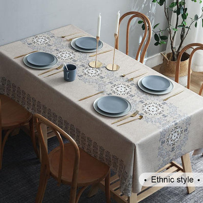 Perfect Gift🎁High Quality Waterproof And Oil-Proof Tablecloth