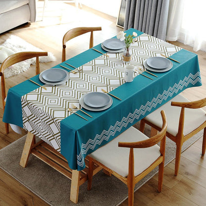 Perfect Gift🎁High Quality Waterproof And Oil-Proof Tablecloth
