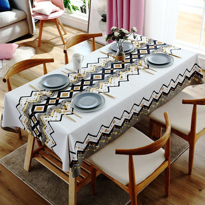 Perfect Gift🎁High Quality Waterproof And Oil-Proof Tablecloth