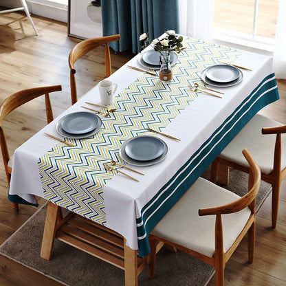 Perfect Gift🎁High Quality Waterproof And Oil-Proof Tablecloth