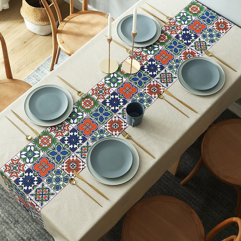 Perfect Gift🎁High Quality Waterproof And Oil-Proof Tablecloth