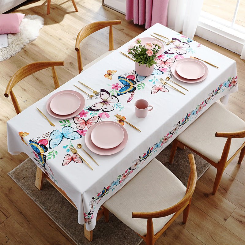 Perfect Gift🎁High Quality Waterproof And Oil-Proof Tablecloth