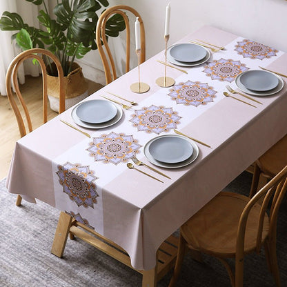 Perfect Gift🎁High Quality Waterproof And Oil-Proof Tablecloth