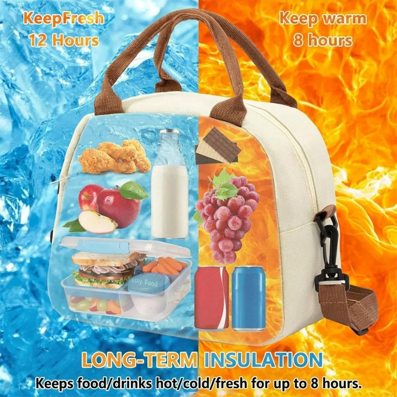Large Capacity Insulated Lunch Bag