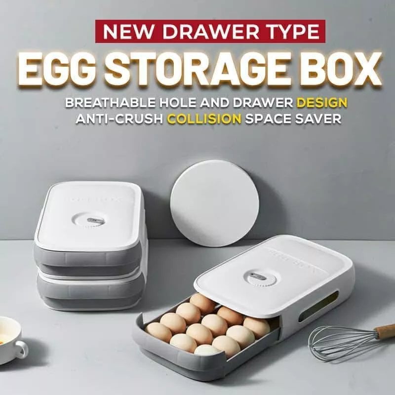 🎁Christmas 49% OFF⏳2024 New Drawer Egg Storage Box