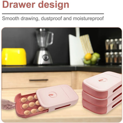 🎁Christmas 49% OFF⏳2024 New Drawer Egg Storage Box