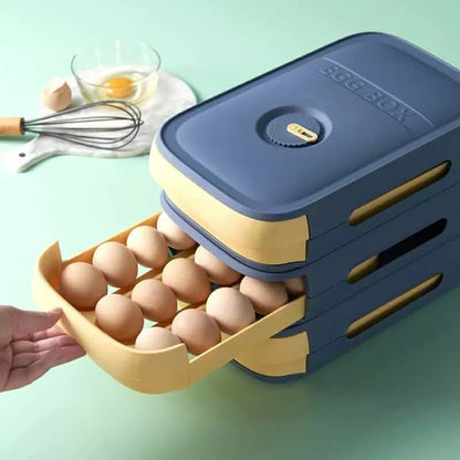 🎁Christmas 49% OFF⏳2024 New Drawer Egg Storage Box